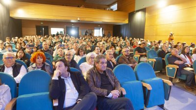 Manuela Carmena durante su visita a Lanzarote. 