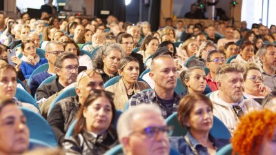 Manuela Carmena durante su visita a Lanzarote. 