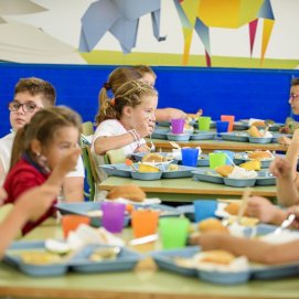 Comedor escolar en Canarias. Foto: Ecocomedores.