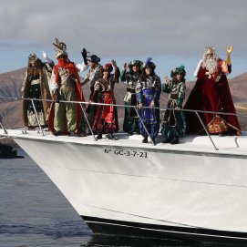 Los Reyes Magos llegan a Puerto Calero
