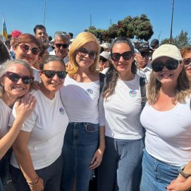 El PSOE en la manifestación por la continuidad del Insular 