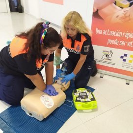 Taller de RCP a personal de Protección Civil