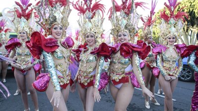 Coso del Carnaval de Arrecife, 2025 (Fotos: Juan Mateos)
