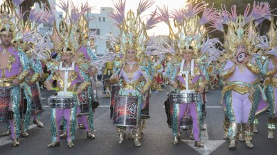 Coso del Carnaval de Arrecife, 2025 (Fotos: Juan Mateos)