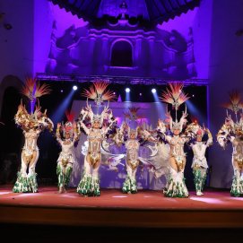 Presentación de la comparsa Los Cumbacheros 