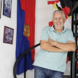 José Luis Carrasco, fotógrafo en Lanzarote (Fotos: Juan Mateos)