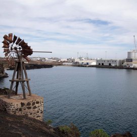 Puerto de los Mármoles en Arrecife. Foto: Juan Mateos.