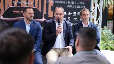 Presentación del 46º Rallye Orvecame-Isla de Lanzarote 