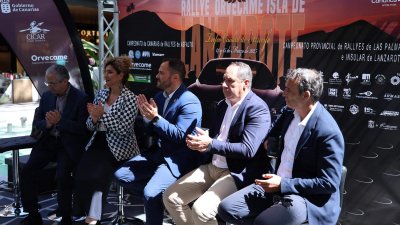 Presentación del 46º Rallye Orvecame-Isla de Lanzarote 