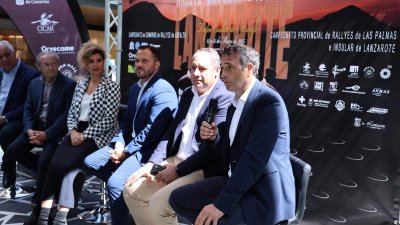 Presentación del 46º Rallye Orvecame-Isla de Lanzarote 