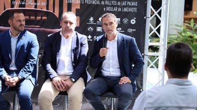 Presentación del 46º Rallye Orvecame-Isla de Lanzarote 