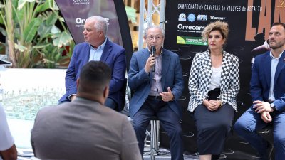Presentación del 46º Rallye Orvecame-Isla de Lanzarote 