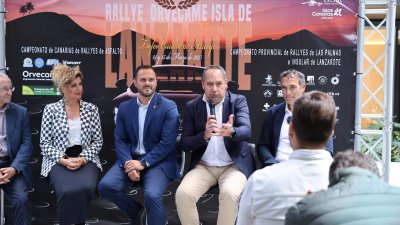 Presentación del 46º Rallye Orvecame-Isla de Lanzarote 