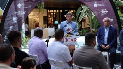 Presentación del 46º Rallye Orvecame-Isla de Lanzarote 