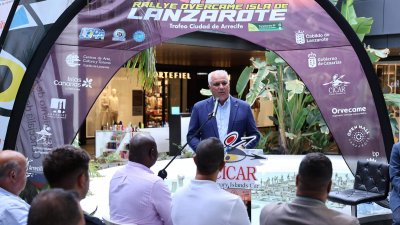 Presentación del 46º Rallye Orvecame-Isla de Lanzarote 