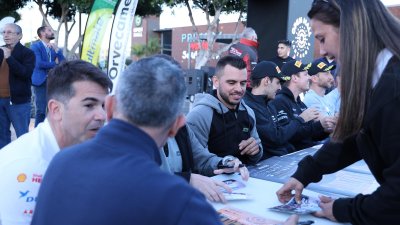Verificaciones y salida del 46º Rallye Orvecame-Isla de Lanzarote