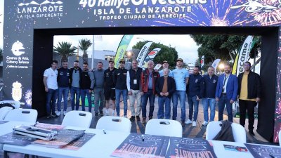 Verificaciones y salida del 46º Rallye Orvecame-Isla de Lanzarote