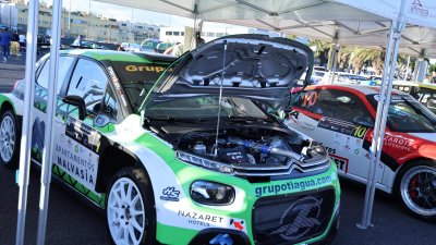 Verificaciones y salida del 46º Rallye Orvecame-Isla de Lanzarote