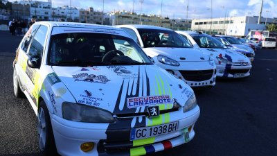 Verificaciones y salida del 46º Rallye Orvecame-Isla de Lanzarote