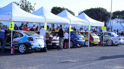 Verificaciones y salida del 46º Rallye Orvecame-Isla de Lanzarote