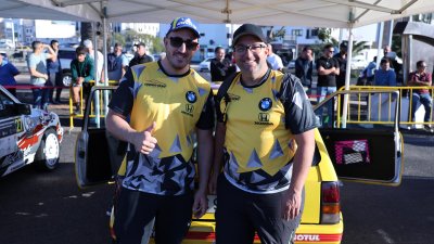 Verificaciones y salida del 46º Rallye Orvecame-Isla de Lanzarote