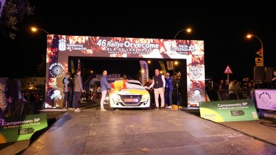 Verificaciones y salida del 46º Rallye Orvecame-Isla de Lanzarote