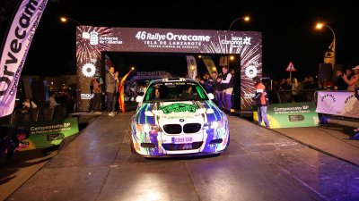 Verificaciones y salida del 46º Rallye Orvecame-Isla de Lanzarote
