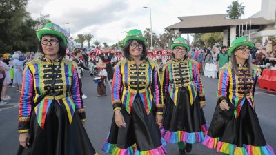 Coso del Carnaval de Costa Teguise, 2025 (Fotos: Juan Mateos)