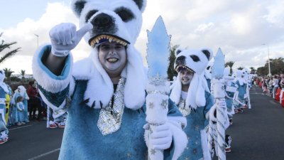 Coso del Carnaval de Costa Teguise, 2025 (Fotos: Juan Mateos)