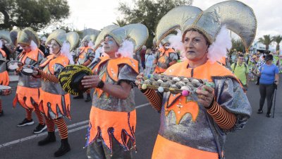 Coso del Carnaval de Costa Teguise, 2025 (Fotos: Juan Mateos)