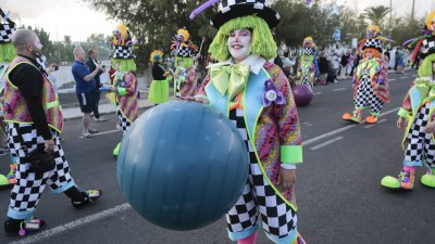 Coso del Carnaval de Costa Teguise, 2025 (Fotos: Juan Mateos)