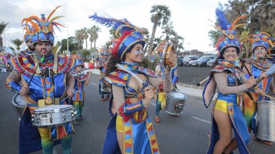 Coso del Carnaval de Costa Teguise, 2025 (Fotos: Juan Mateos)