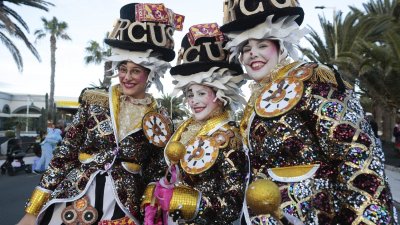 Coso del Carnaval de Costa Teguise, 2025 (Fotos: Juan Mateos)