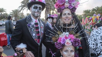 Coso del Carnaval de Costa Teguise, 2025 (Fotos: Juan Mateos)