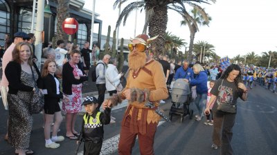 Coso del Carnaval de Costa Teguise, 2025 (Fotos: Juan Mateos)