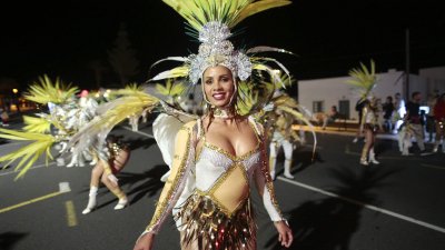 Coso del Carnaval de Tinajo, 2025 (Fotos: Juan Mateos)