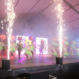 Presentación de la comparsa Los Timanfeiros