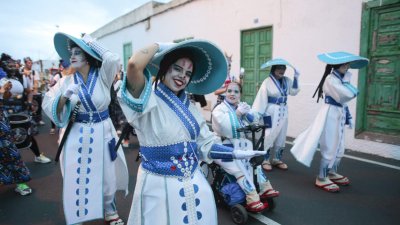 Coso del Carnaval de Haría, 2025 (Fotos: Juan Mateos)
