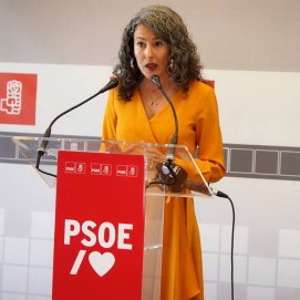 La portavoz del Grupo Socialista en el Cabildo de Lanzarote, Ariagona González