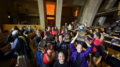 La Escuela de Danza Antonio tras recoger nueve premios en Tarragona. 