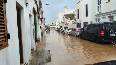 Arrecife sufre la peor parte de las lluvias 