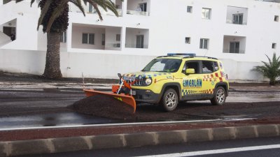 Emergencias interviene en más de 220 incidentes en Lanzarote (Fotos: Juan Mateos)