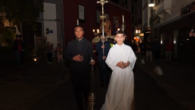Procesión del Santo Entierro en Viernes Santo.