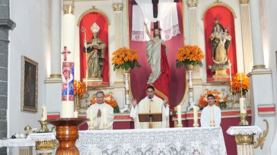 Celebración de la Vigilia Pascual en San Ginés