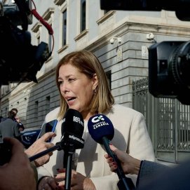 La presidenta del Partido Popular de Lanzarote, Astrid Pérez