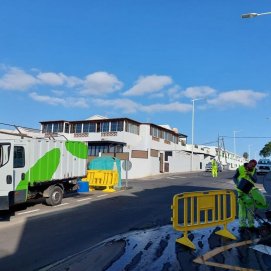 Obras en Playa Honda