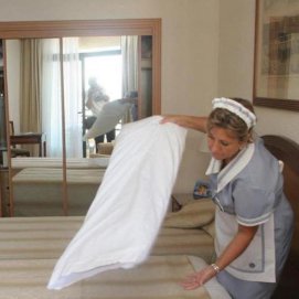 Camarera de piso (Foto: La Provincia)