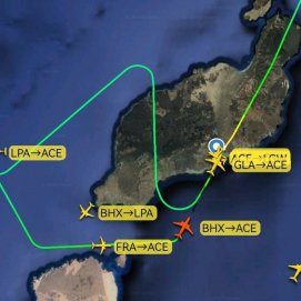 Demoras en el aeropuerto de Lanzarote.