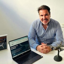 Sergio Pila, fundador de la consultora lanzaroteña de servicios informáticos para aviación AGOC