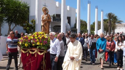 Misa y procesión en Titerroy, 2025